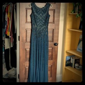 Aidan Mattox, formal beaded gown